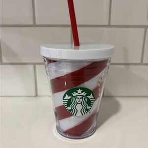 Starbucks Peppermint Candy Cane Cold Cup For Sale